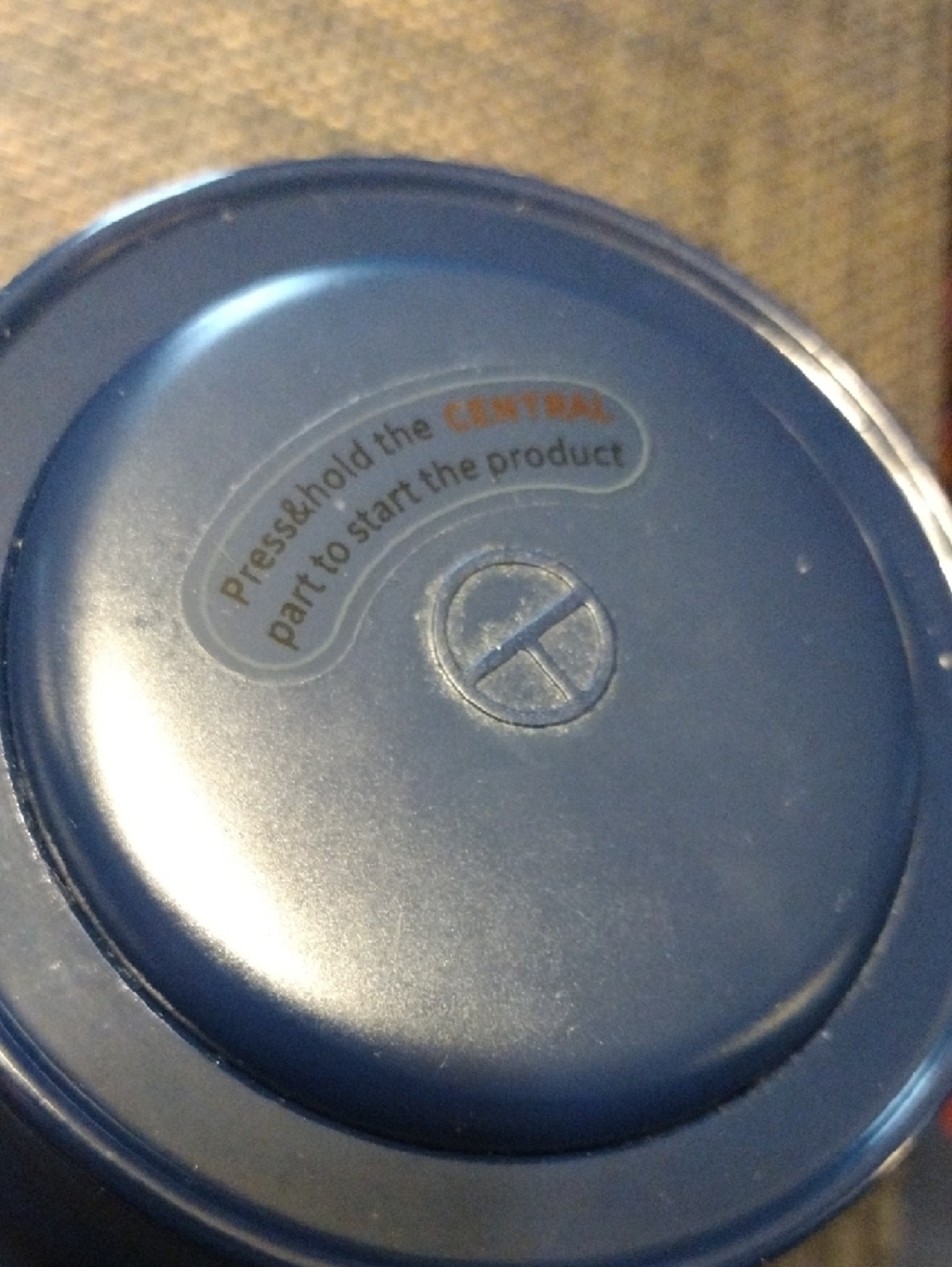 Electric Food Chopper/Baby Food Processor - Navy and Clear - Picture 2 of 6